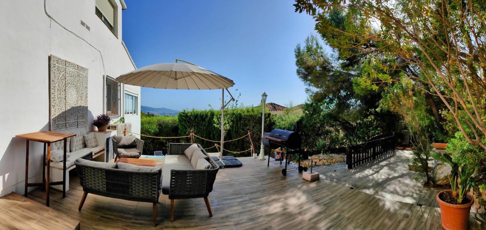 Villa Altea Moderna Vistas Panoramicas Exterior foto