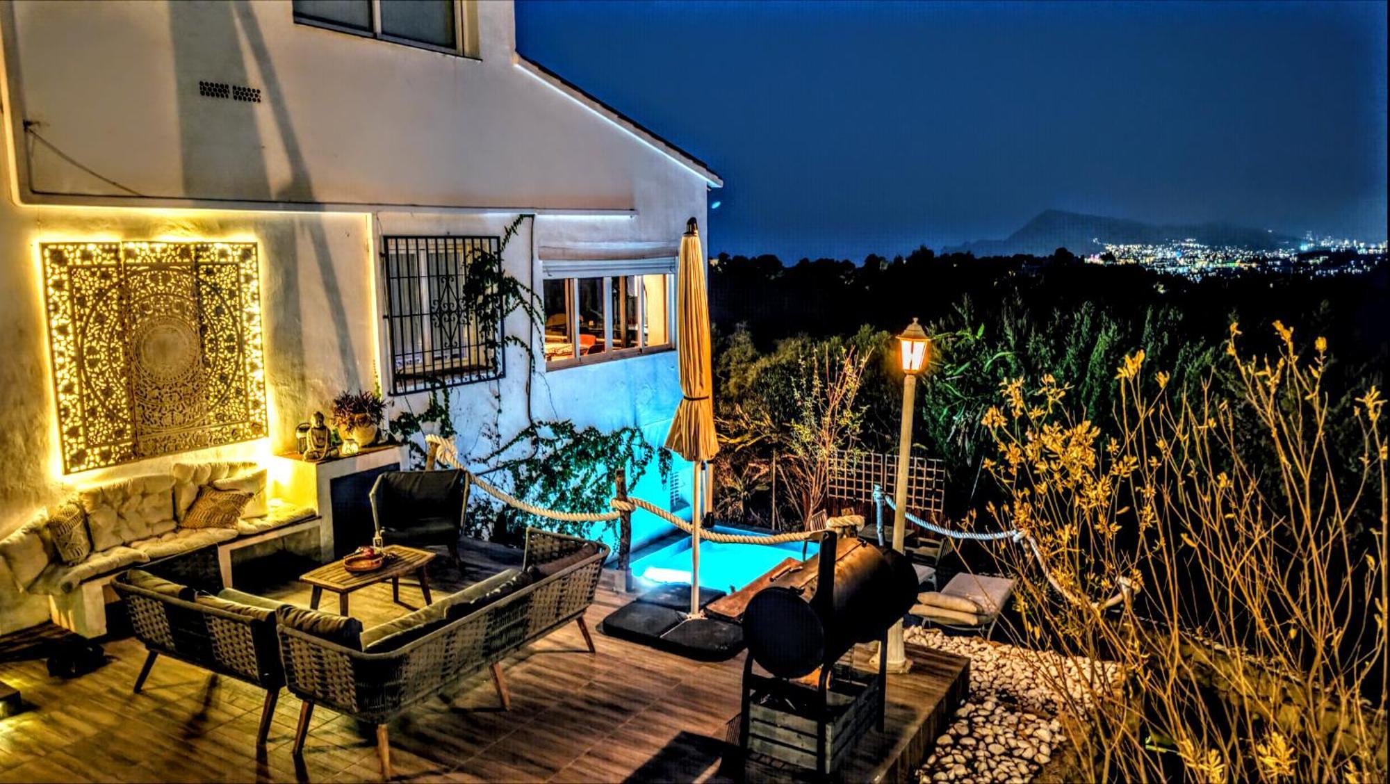 Villa Altea Moderna Vistas Panoramicas Exterior foto